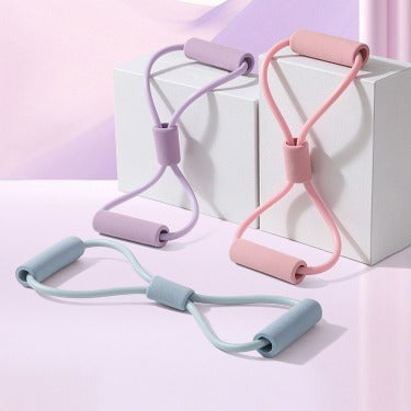 Correcteur de Posture & Élastique Yoga "Figure 8"