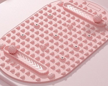 Tapis d'Acupression Zen & Silhouette – Silicone Médical