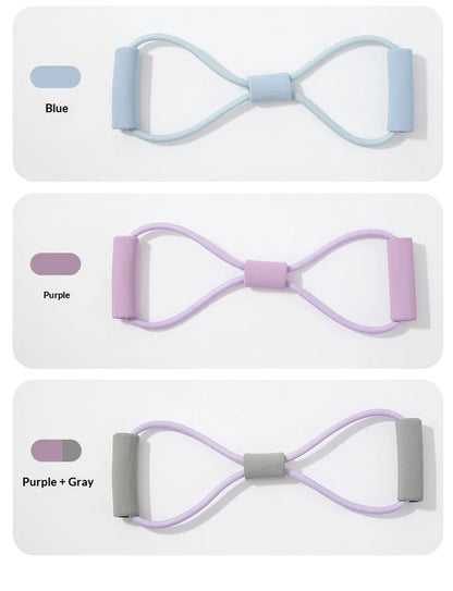 Correcteur de Posture & Élastique Yoga "Figure 8"