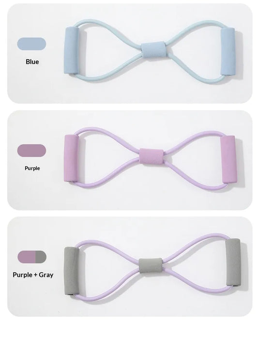 Correcteur de Posture & Élastique Yoga "Figure 8"